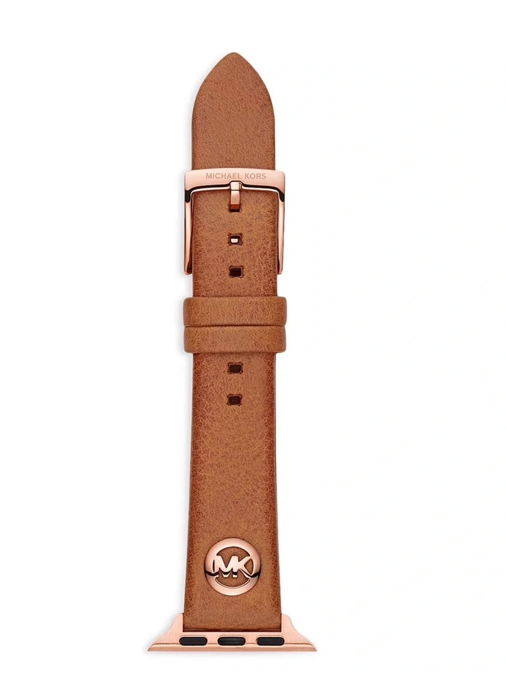Michael Kors Logo Charm Leather 38-40mm Band for Apple Watch